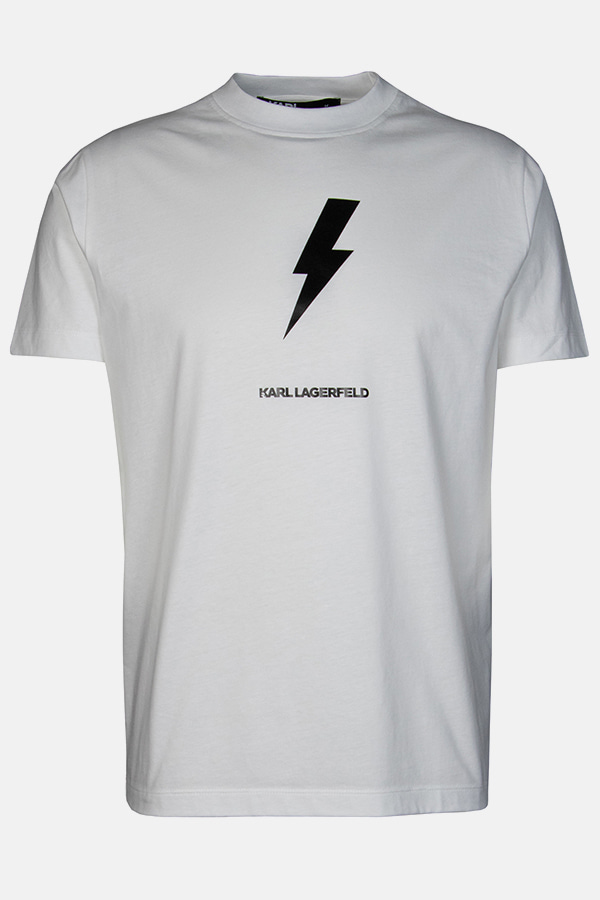 ΜΠΛΟΥΖΑ T-SHIRT KARL LAGERFELD - 10 ΛΕΥΚΟ